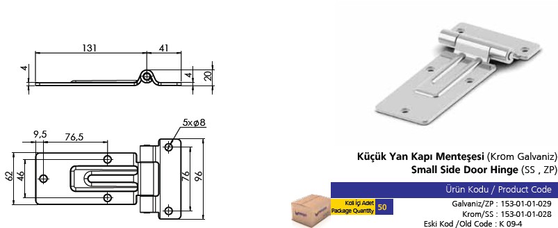 BALAMA autofrigorifica carosare inchidere auto frigorifica balamale hinge cromate